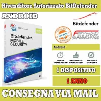 Bitdefender mobile security 1 android 1 anno