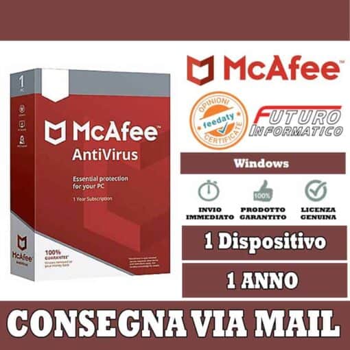 McAfee ANtivirus Plus 1 Computer