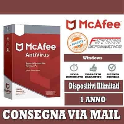 McAfee Antivirus PC Illimitati