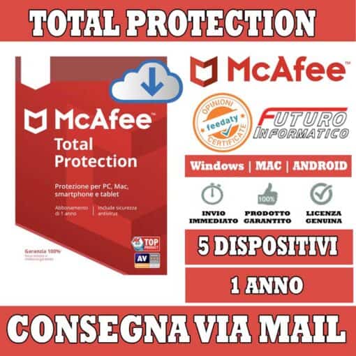 McAfee Total Protection 5 Dispositivi